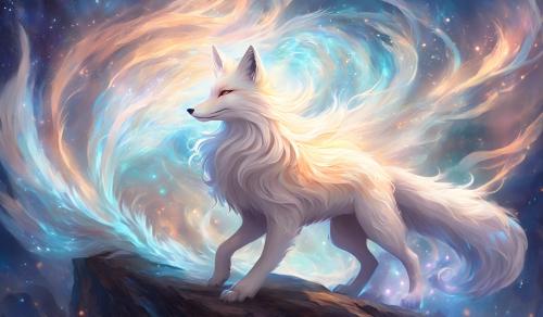 ninetailed fox