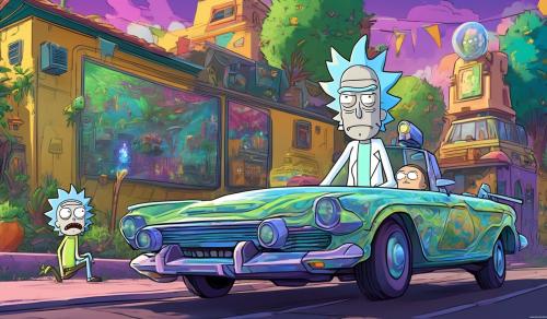  Cars Rick and Morty