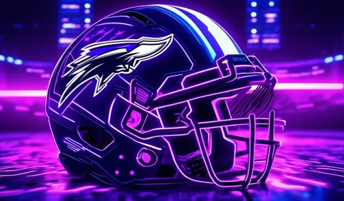 Football dallas Cowboys and Baltimore Ravens