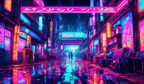 Aesthetic neon