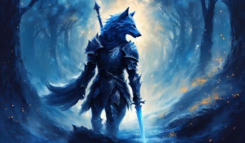 Knight Wolf Artorias the Abyss Walker