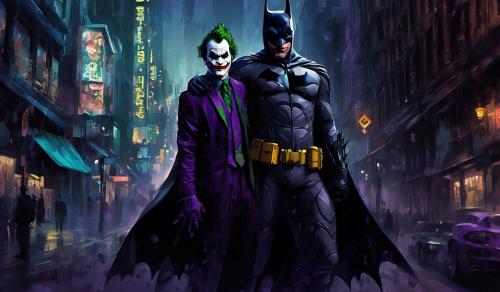 Batman and joker