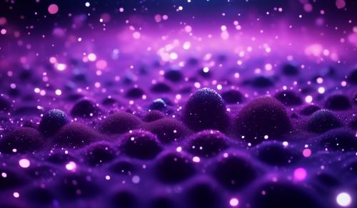 Purple Galaxy zoomed in realistic 