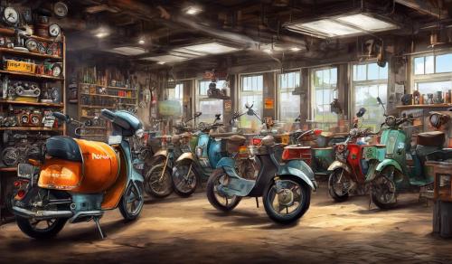 moped race shop