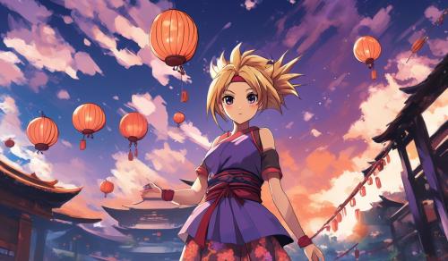 anime girl temari