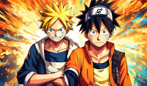 Luffy and Naruto