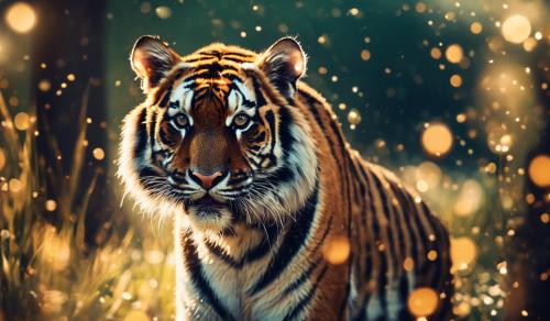 Pretty tiger