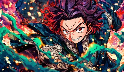 demon slayer, tanjiro, edit 