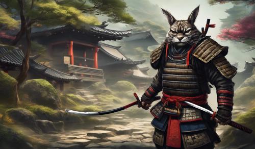 Mapache samurai