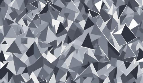 Grey triangles simple