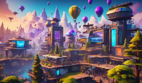 Fortnite in futuristic form