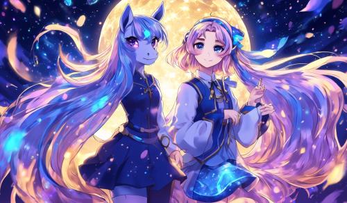 Pony human luna