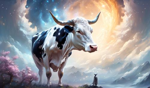 Holstein cow dragon