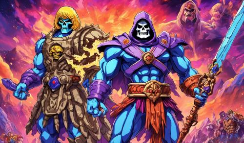 He Man and Skeletor 