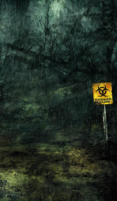 Biohazard sign.