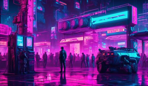 Cyberpunk meets fight club