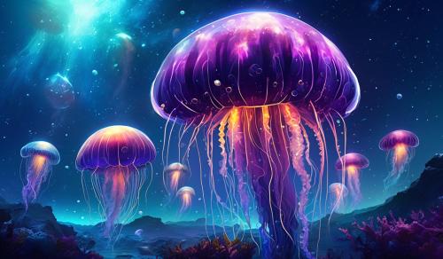 Space jellyfish