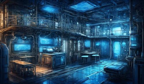 cybernetically advanced home blueprint