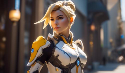 Overwatch Mercy real Life