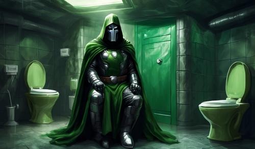 Doctor Doom Toilet