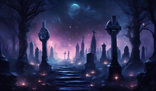 dark graveyard