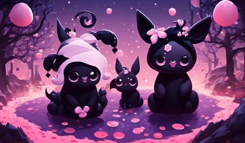 Cute kuromi wallpaper