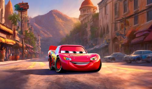 Lighting mcqueen 