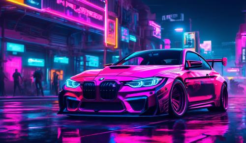 Bmw m4 street racing