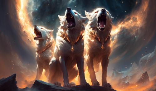 Cerberus howling