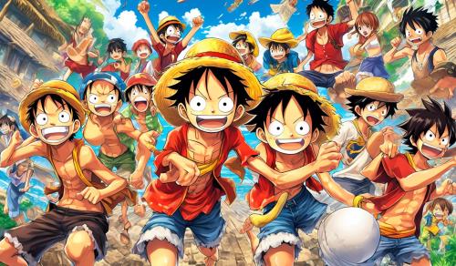 luffy and the crew cute images