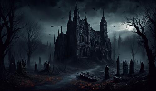 Dark gothic horror