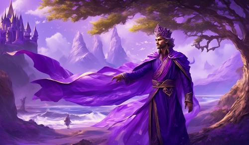 Wind prince of royal purple