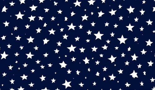 dark Navy blue with 3 White None 3d stars aesthetic