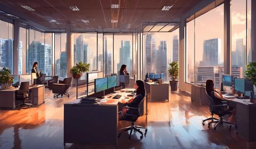 I want office girl working in view nice office in AWS building or Pwc company