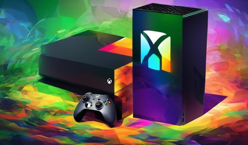 Multicolor con el logo de xbox