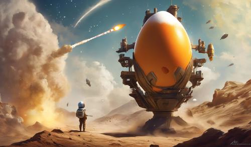 Create a rocket fridging the Alexandre de Moraes egg head at launcher