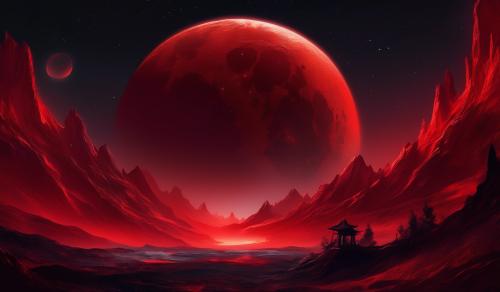 red moon