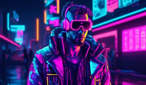 Neon guy