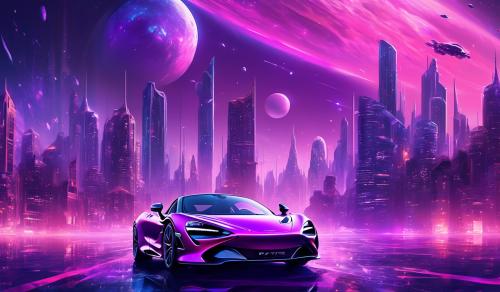 It was Purple and there is a MClaren 720 s spider in PInk and it stayes in a City