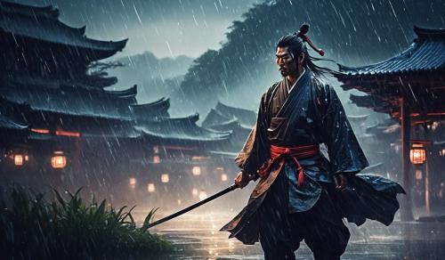 SAMURAI IN THE RAIN