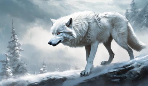 White wolf