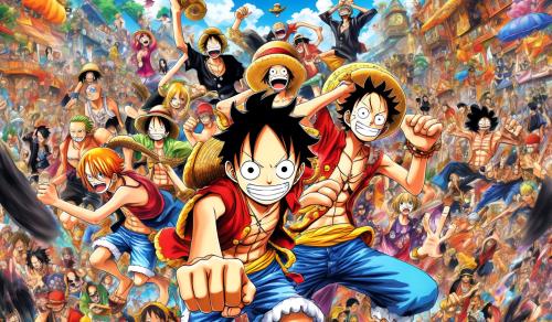 one piece with all the main character outing up hand with the X