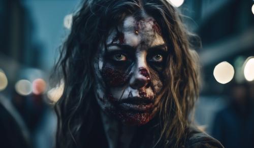 Zombie woman