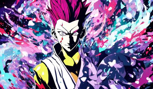 erstele ein 4 k wallpaper von Hisoka Hatner XHunter