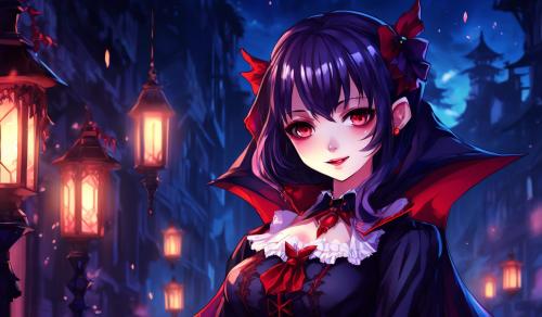 Cutie girl vampire 