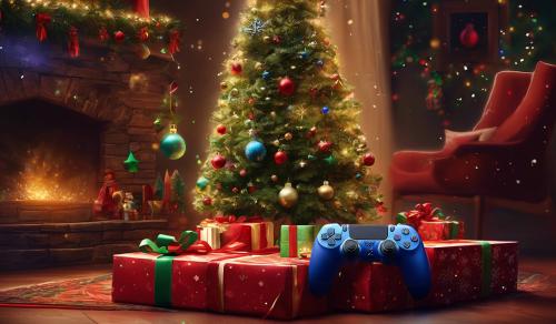 puedes hacer un árbol de navidad con un PlayStation 5 de regalo