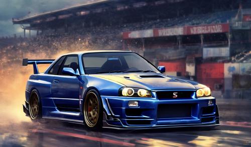 nissan skyline gtr r34