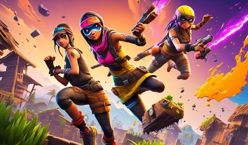 fortnite renegade raider and fortnite peely fighting