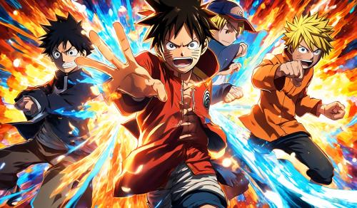 Flare from redo of healer fighting naruto and luffy