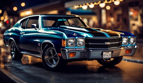 Realistic 1970 chevy chevelle ss